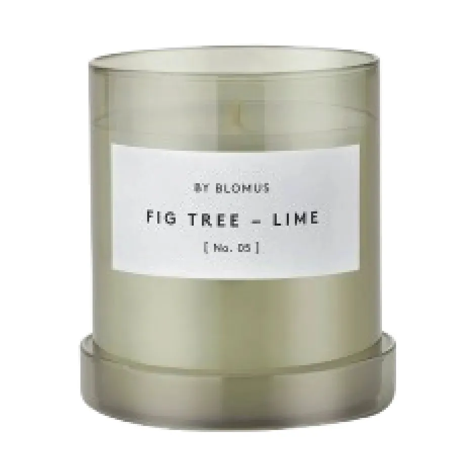Valoa Duftkerze 45 Stunden, Fikon/Lime Agave Green blomus