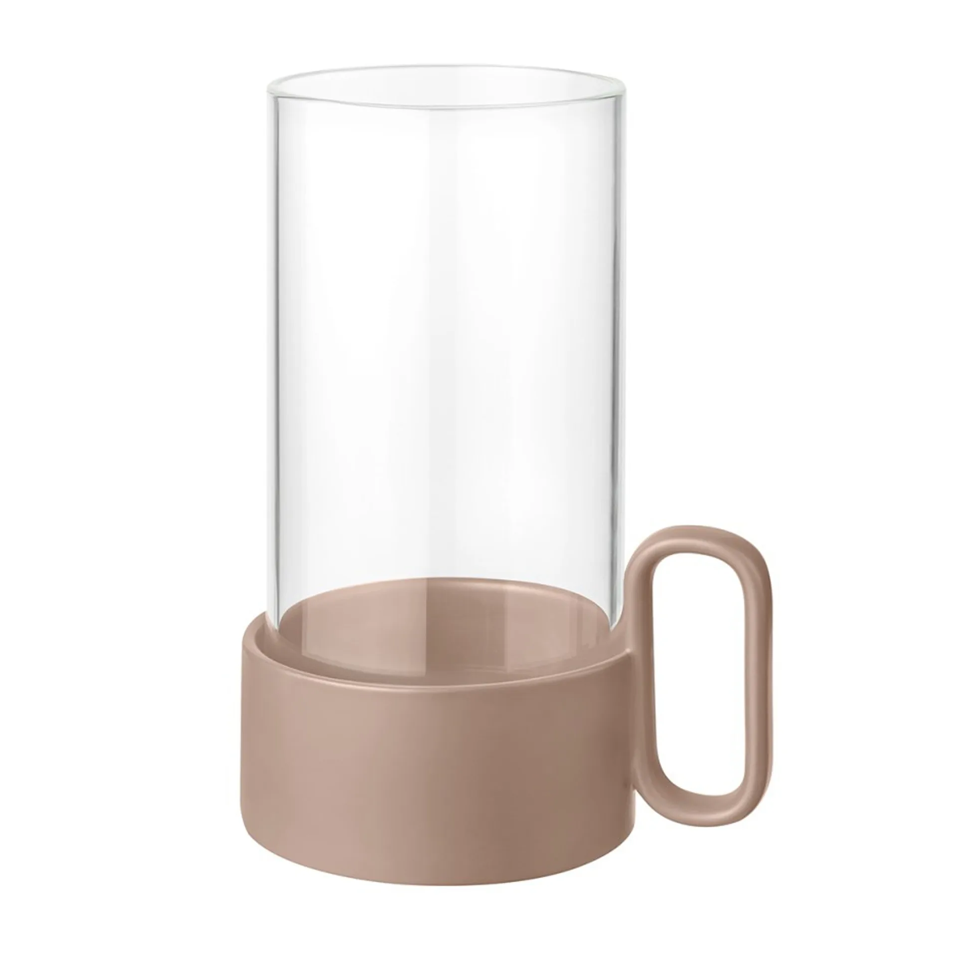 Yuragi Windlicht 21cm, Terracotta blomus