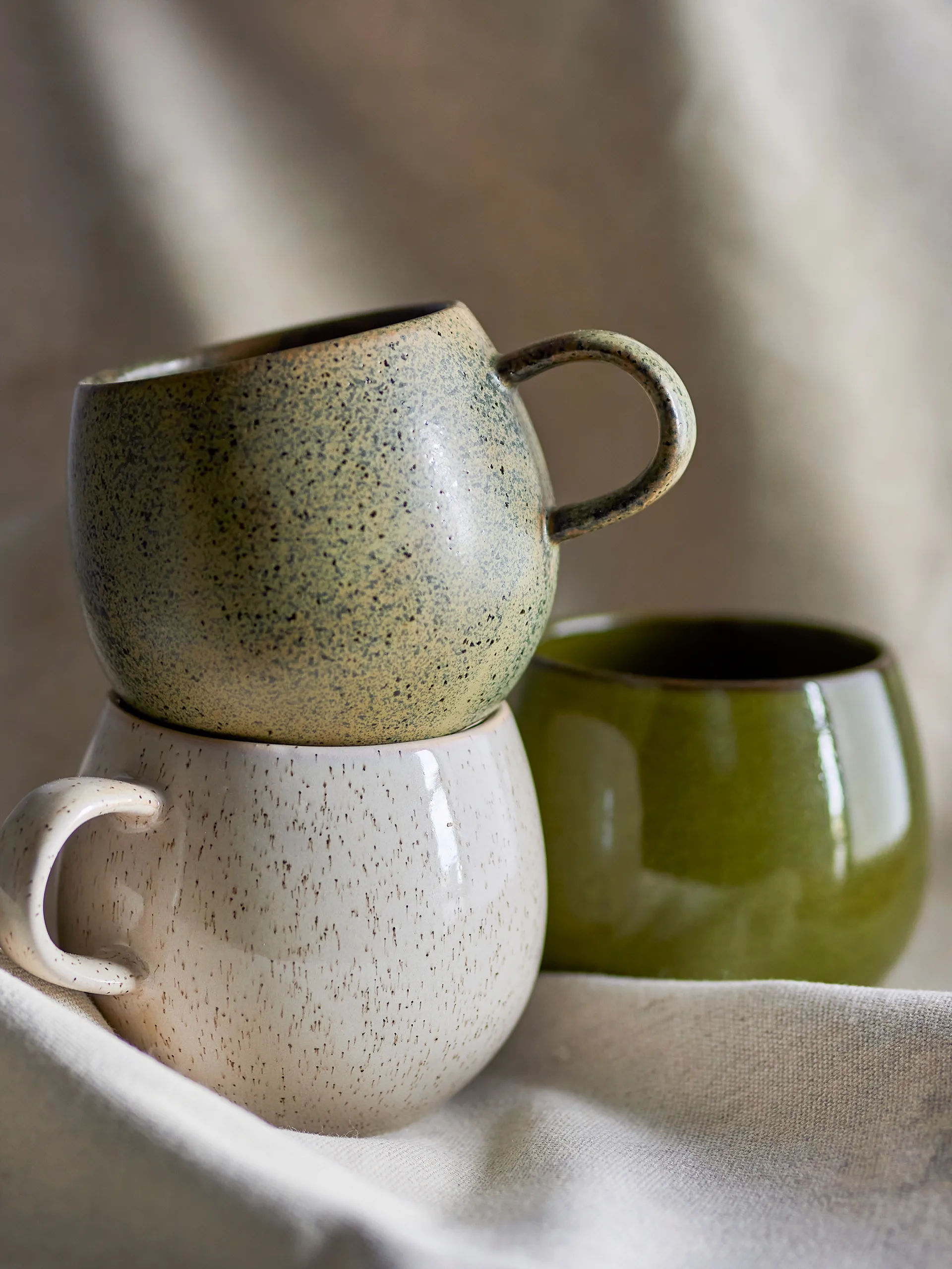 Addison Tasse 3-teilig, Grün Bloomingville