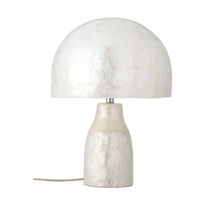 Adria Tischlampe - Natur, Perlmutt - Bloomingville