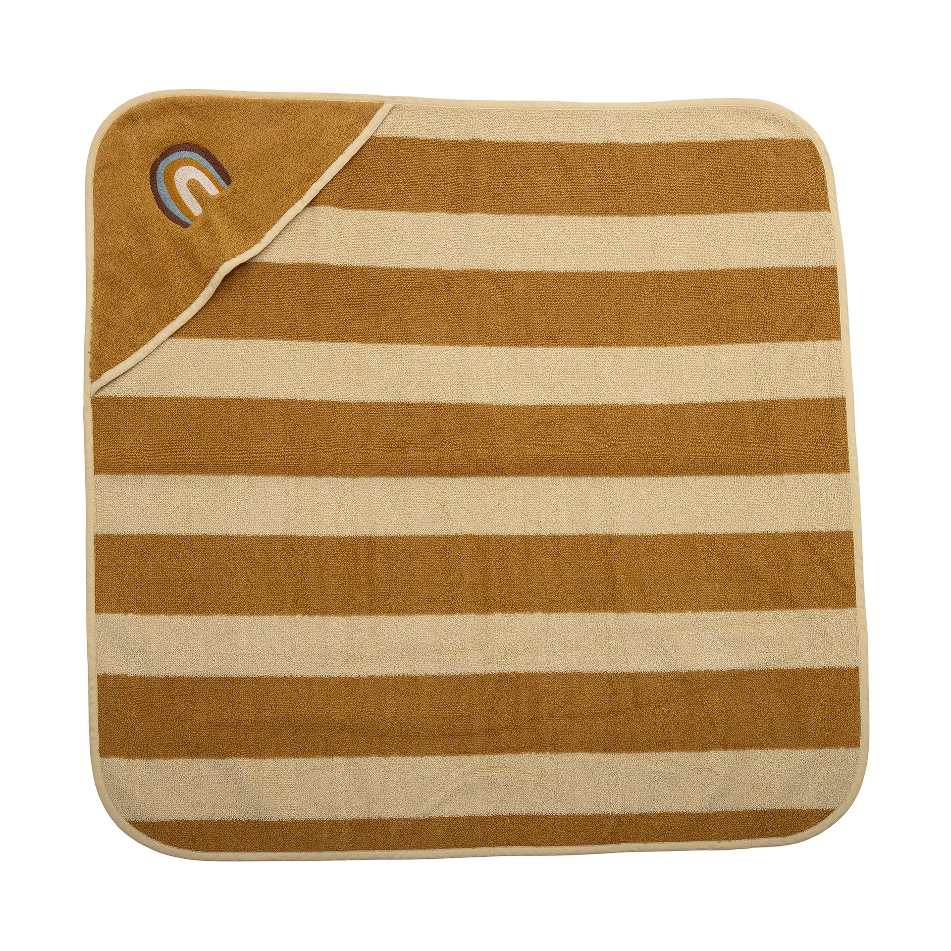 Agnes Kapuzenhandtuch78x78cm, Regenbogen Bloomingville