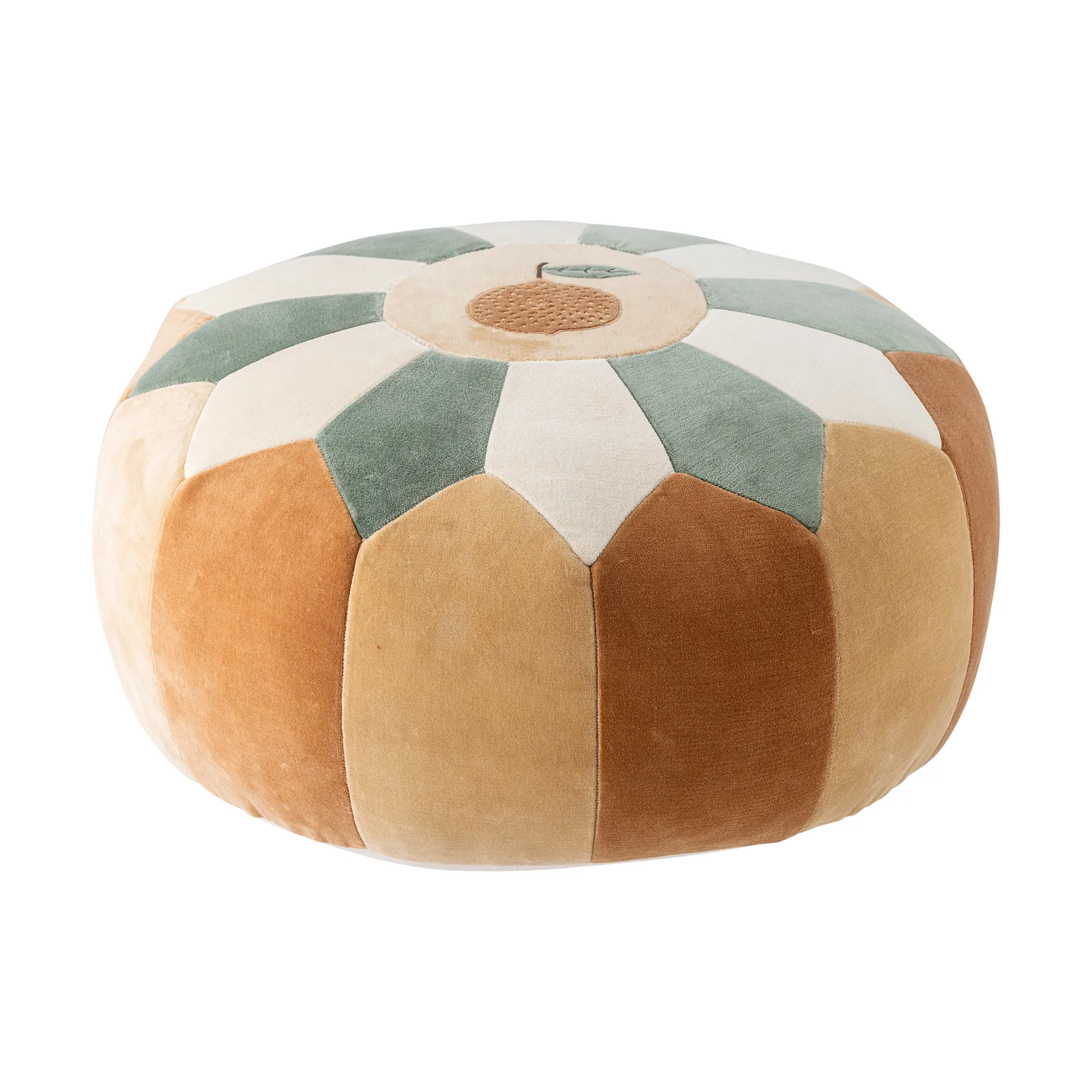 Agnes pouf Ø50x30 cm, Braun Bloomingville