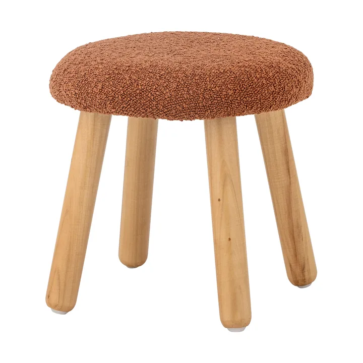 Aksel runder Hocker - Braun - Bloomingville