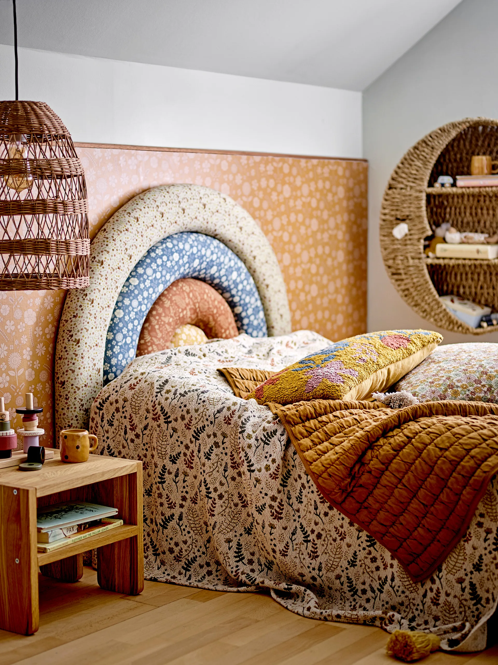 Amilly Kissen 45 x 45cm, Braun Bloomingville