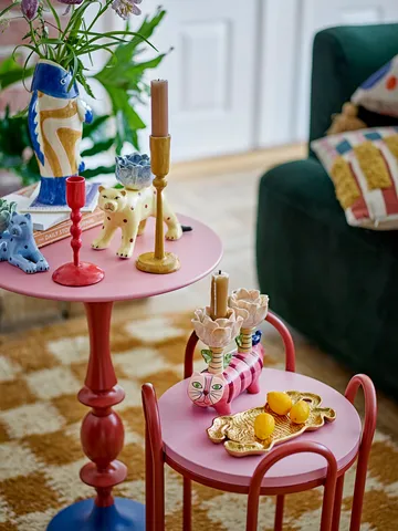 Annan Beistelltisch Ø37,5 cm - Rot - Bloomingville