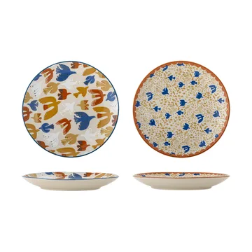 Anniversary Teller - Multi, Ø20 cm, 2-teilig - Bloomingville