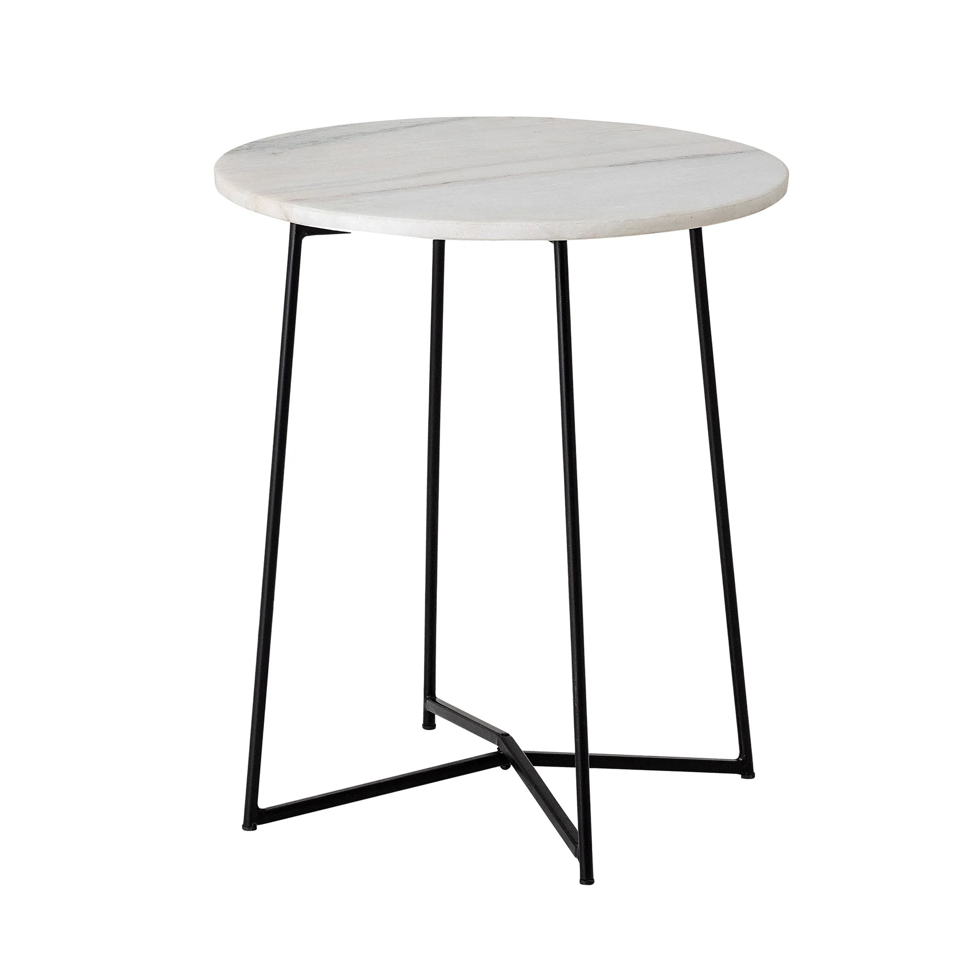 Anou Beistelltisch Ø30,5cm, Weiß Bloomingville