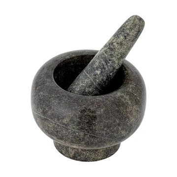 Arazo Mörser mit Stößel Ø12,5 cm - Grün - Bloomingville