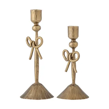 Arc Kerzenhalter - Messing, 2-teilig, Ø9 cm - Bloomingville