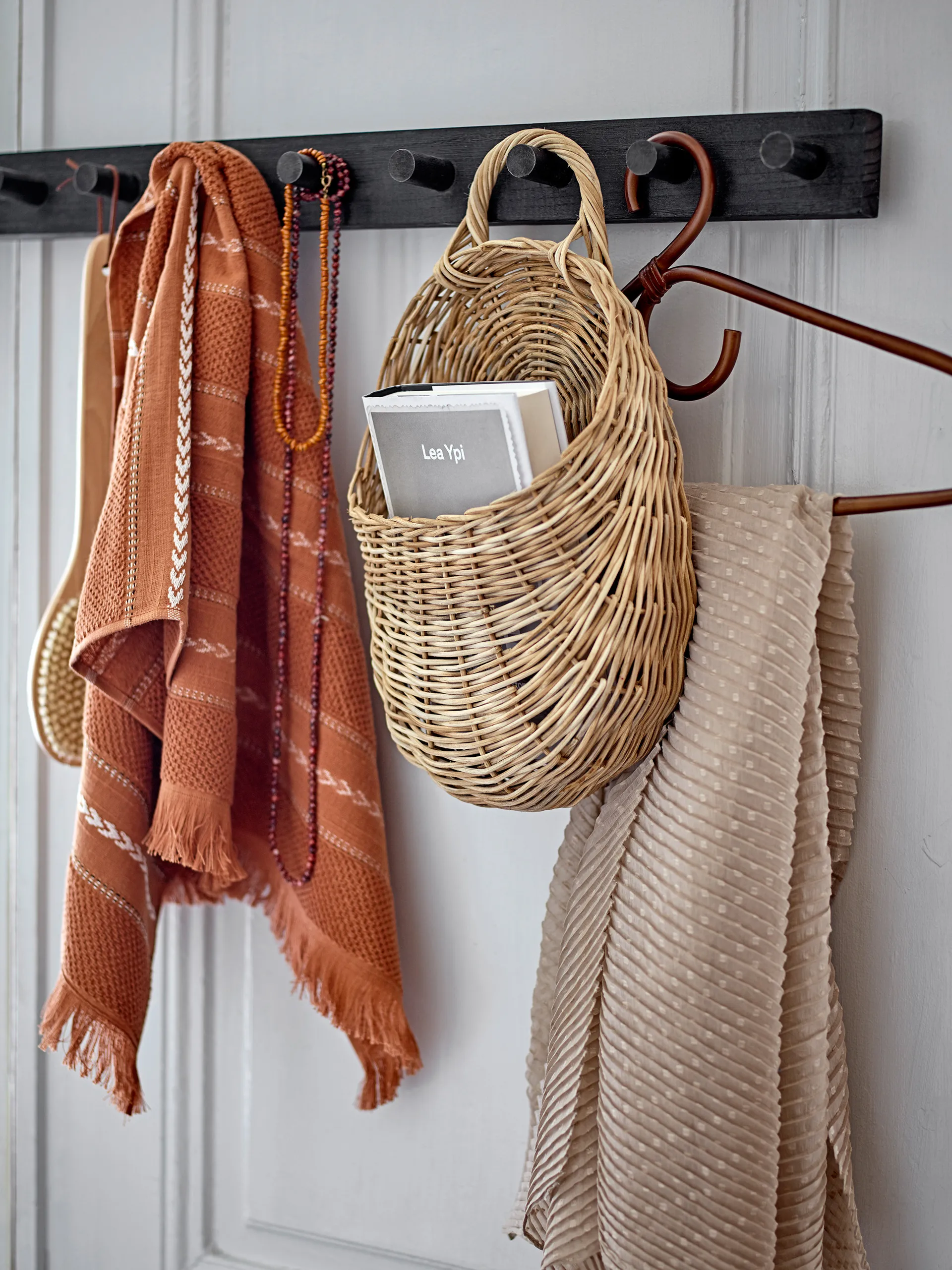 Arch Kleiderhaken Rattan, Braun Bloomingville