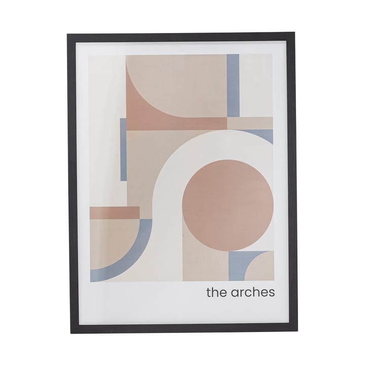 Arches Bild 32x42 cm - Schwarzer Rahmen - Bloomingville