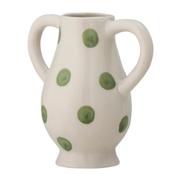 Asrin Vase 15cm - Weiß-grün - Bloomingville