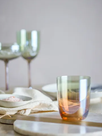 Aston Trinkglas 4-teilig - Bronze - Bloomingville