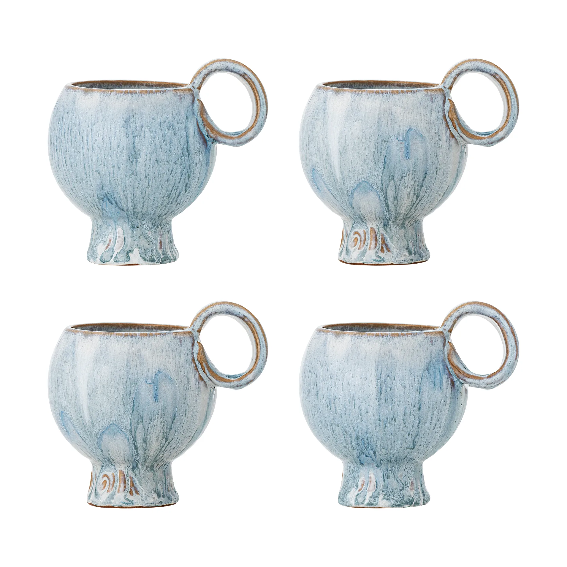Avonlea Tasse 4-teilig, Blau Bloomingville