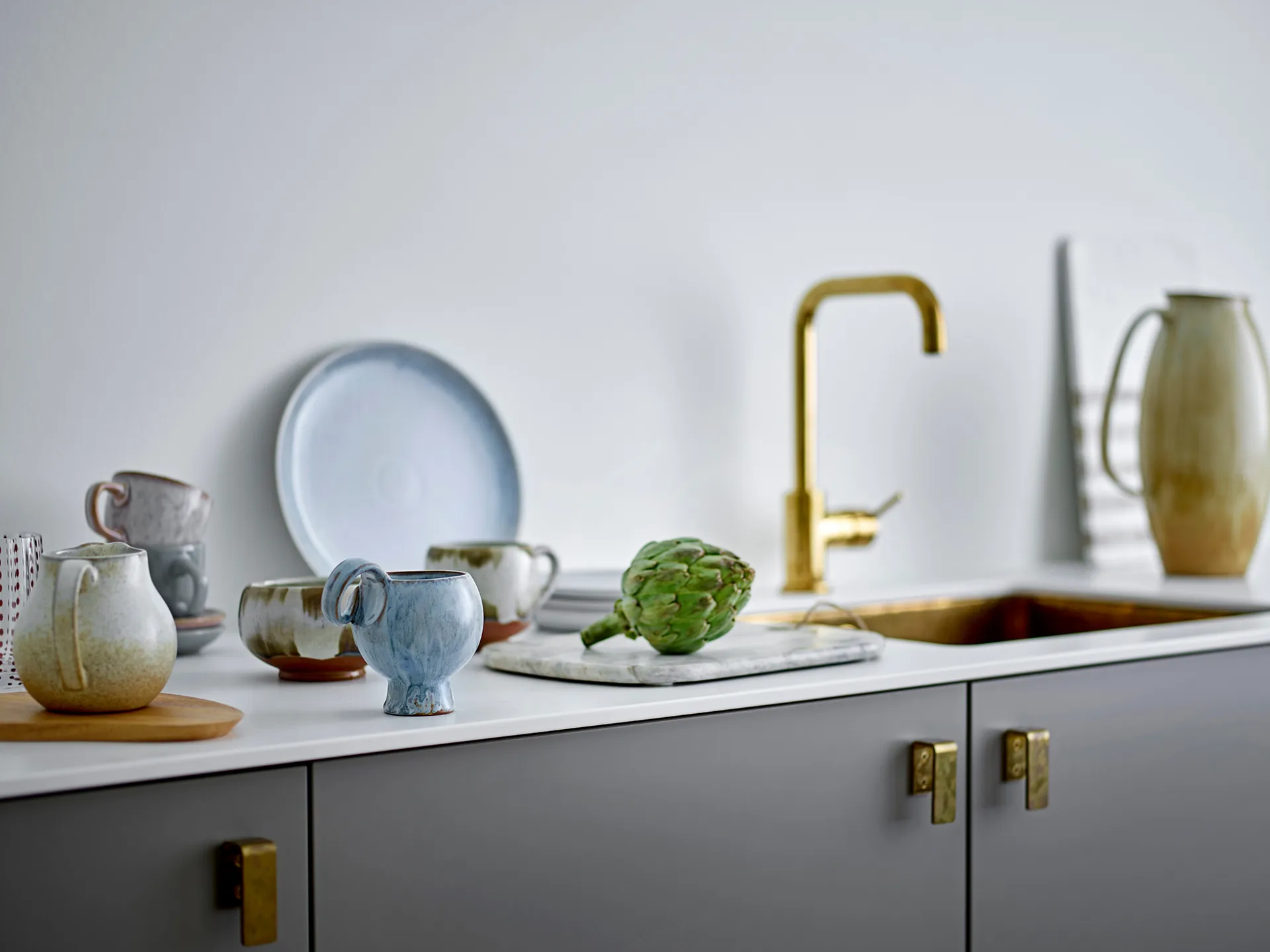 Avonlea Tasse 4-teilig, Blau Bloomingville