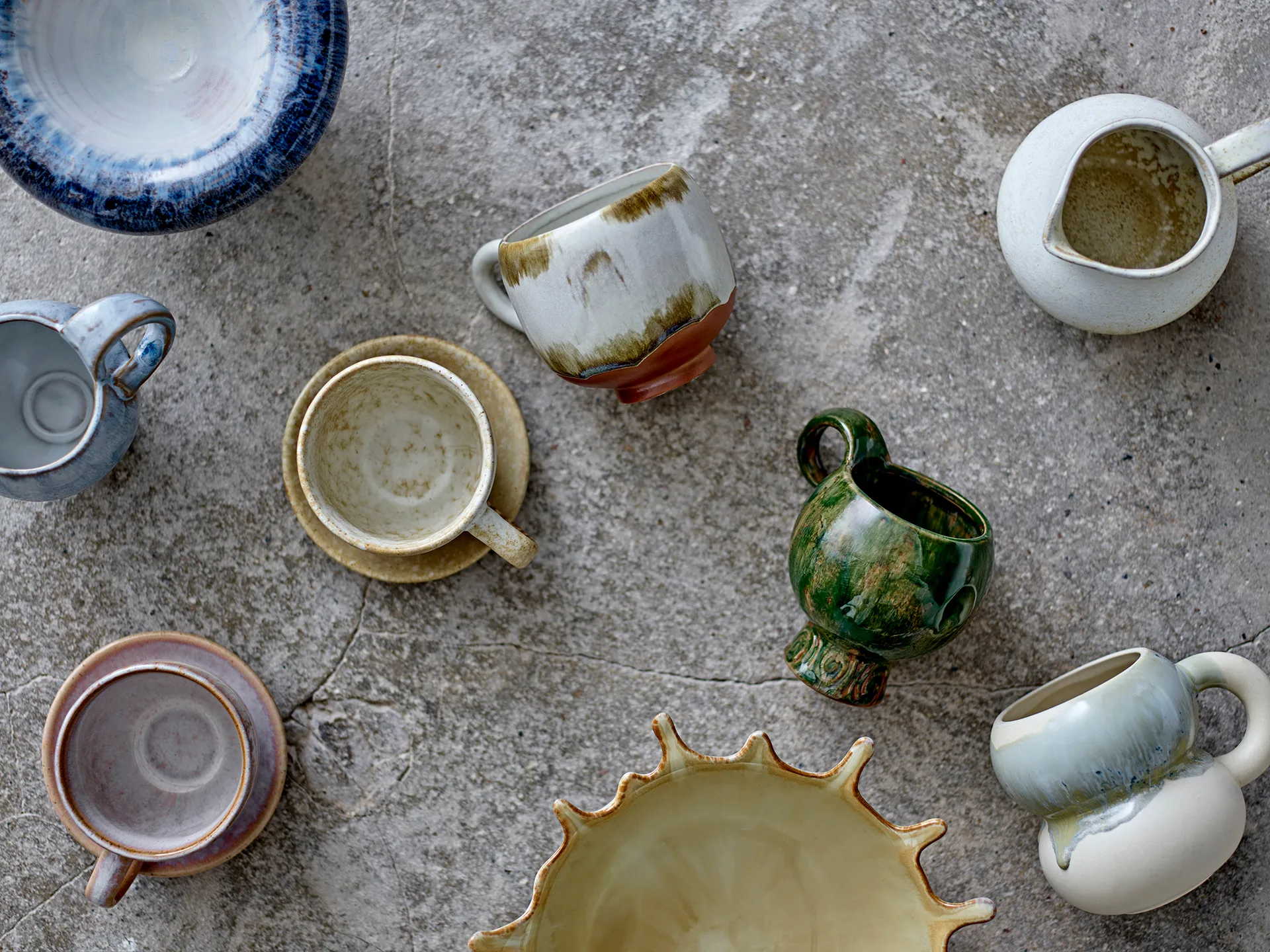 Avonlea Tasse 4-teilig, Grün Bloomingville