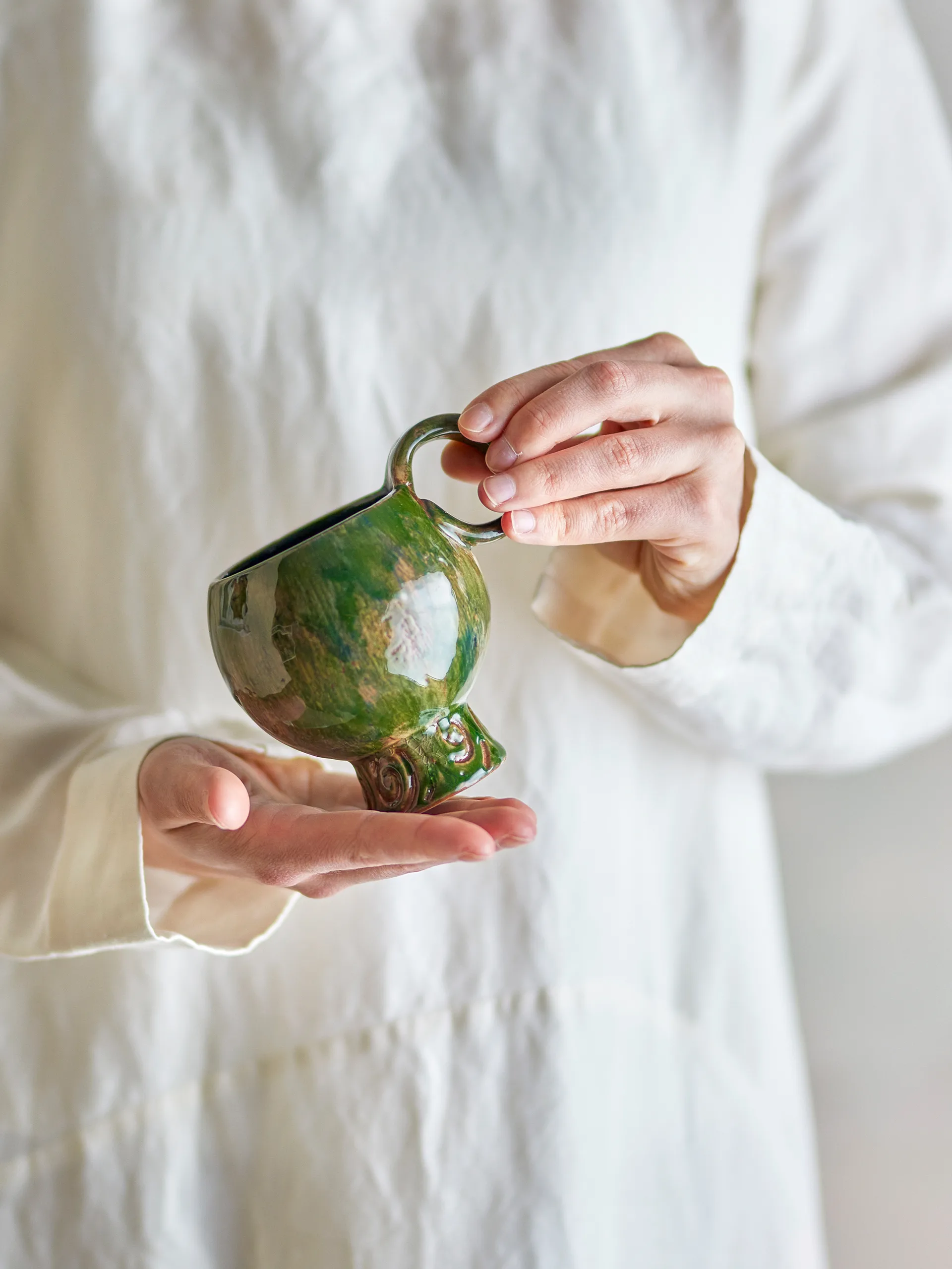 Avonlea Tasse 4-teilig, Grün Bloomingville