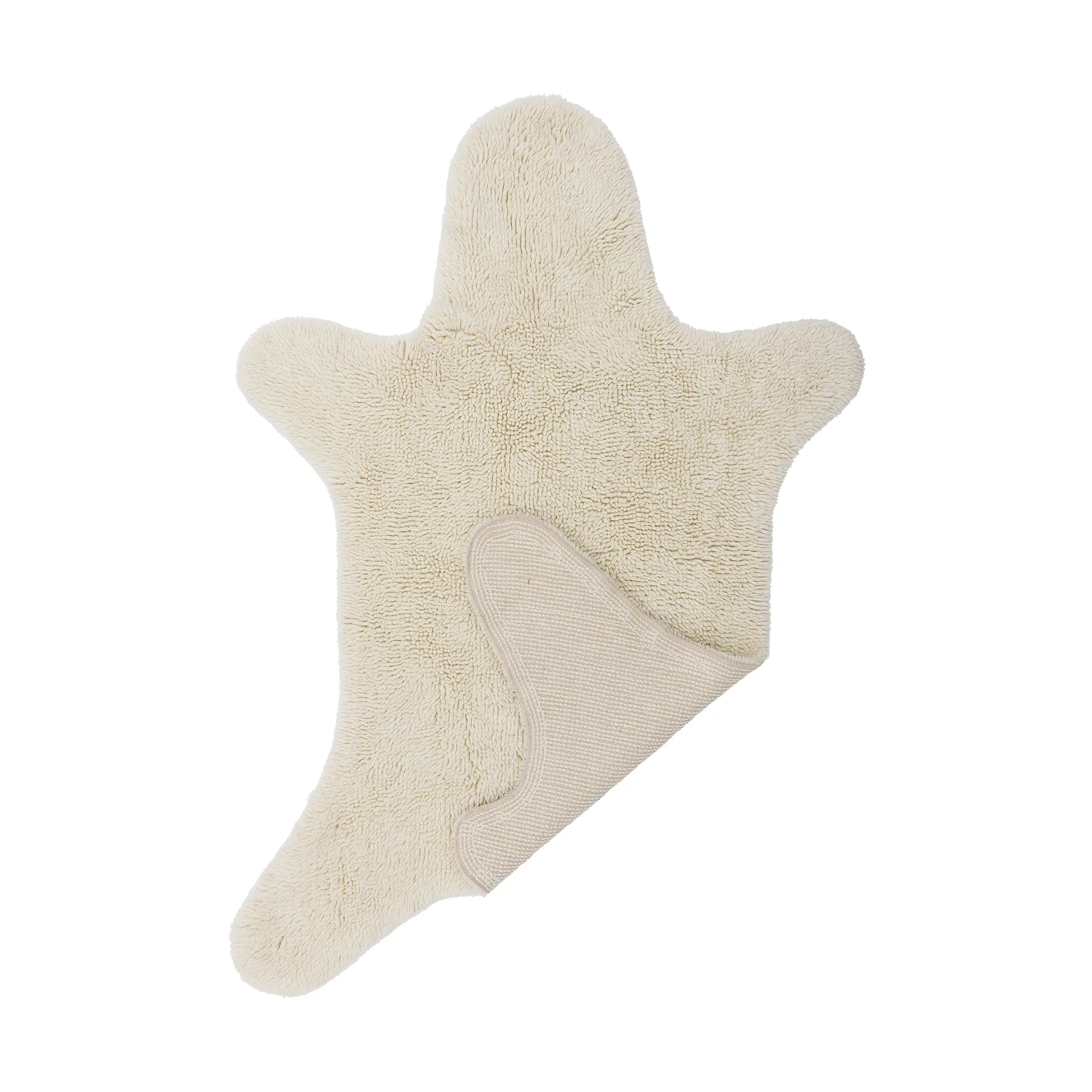 Bear Wollteppich 200x140 cm, Weiß Bloomingville