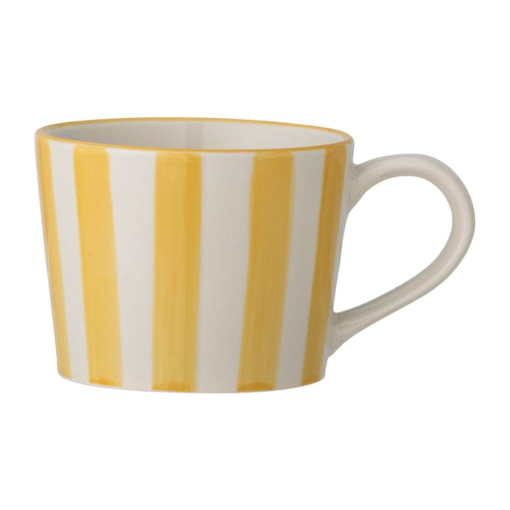 Begonia Tasse Ø8,5 x 7cm - Gelbe Streifen - Bloomingville