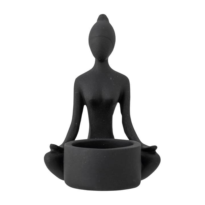 Benna Teelichthalter 12cm - Schwarz - Bloomingville