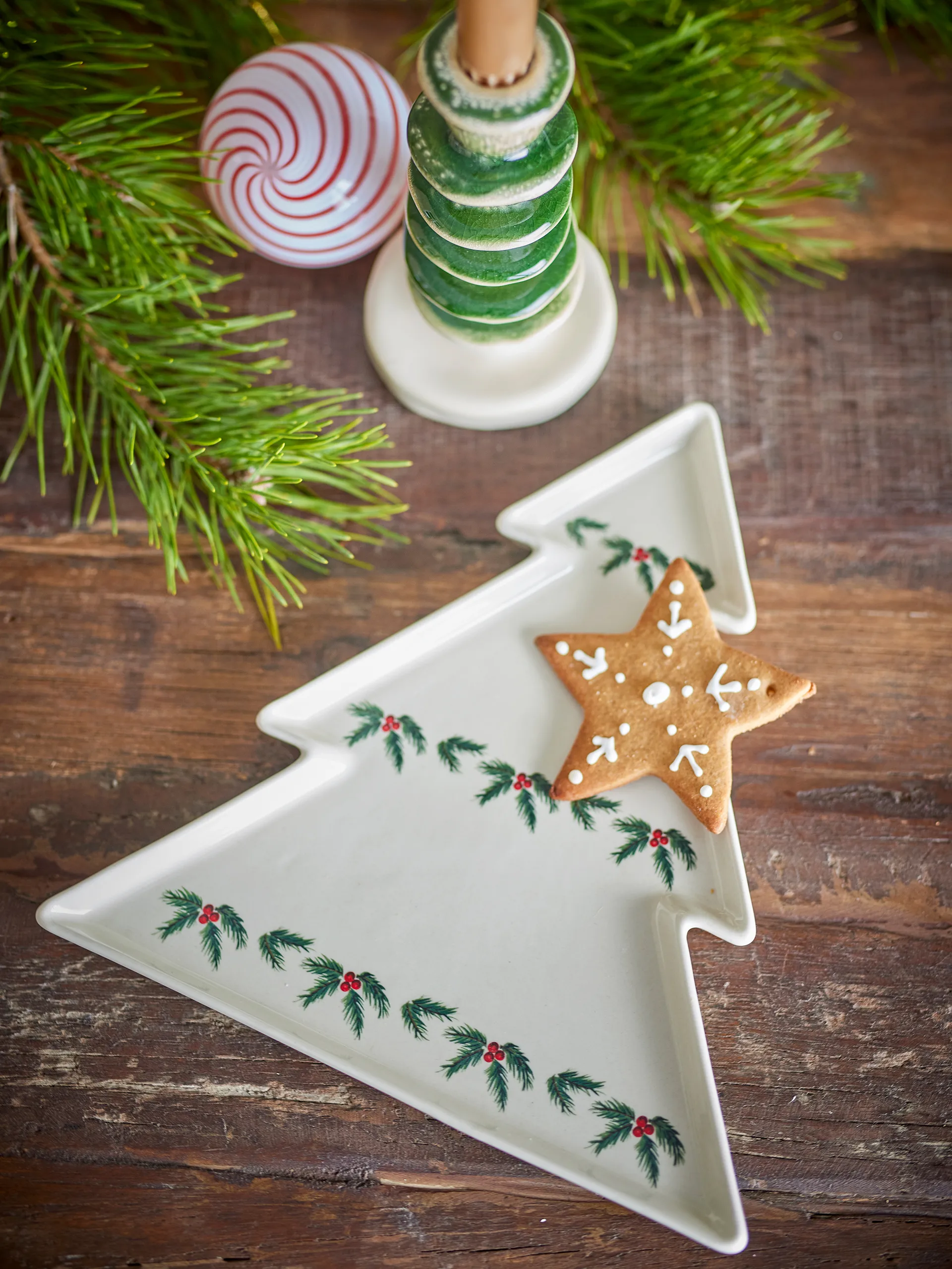 Berry Servierplatte, Weiß Bloomingville