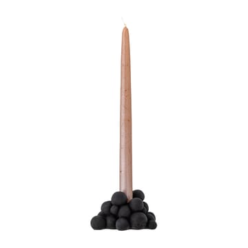 Betial Kerzenhalter 12 x 9 x 6cm - Schwarzer Zement - Bloomingville
