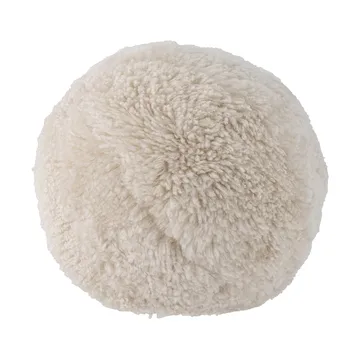 Betsy Kissen Schafwolle Ø30 cm - Weiß - Bloomingville