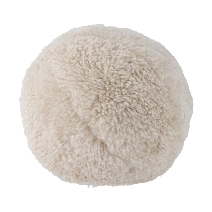 Betsy Kissen Schafwolle Ø30 cm, Weiß Bloomingville