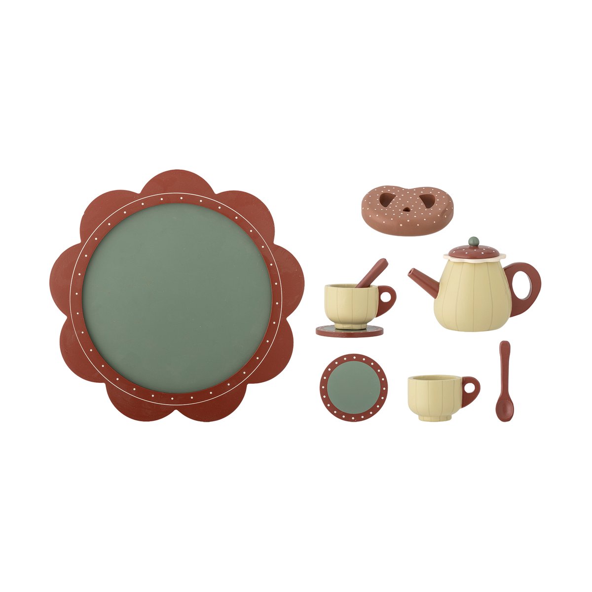 Bloomingville Bette Spielset Service Braun