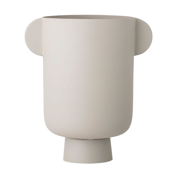 Bloomingville Metallvase 29cm, Grau Bloomingville