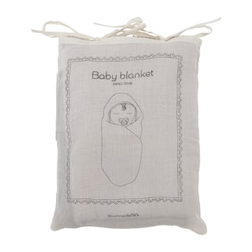 Bloomingville Muslin Decke 80 x 100cm - Natur - Bloomingville