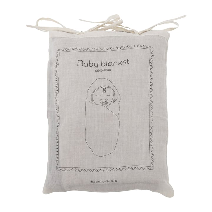 Bloomingville Muslin Decke 80 x 100cm, Natur Bloomingville