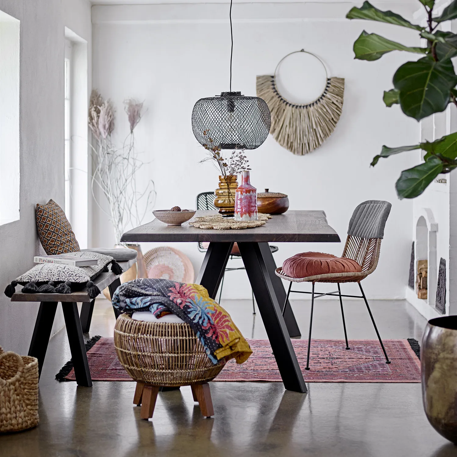 Bloomingville Pendelleuchte Bambus 42cm | Bloomingville  NordicNest.de