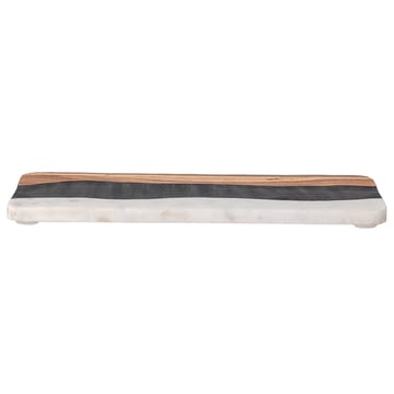 Bloomingville Schneidebrett Marmor-resin-acacia - 18 x 39,5cm - Bloomingville