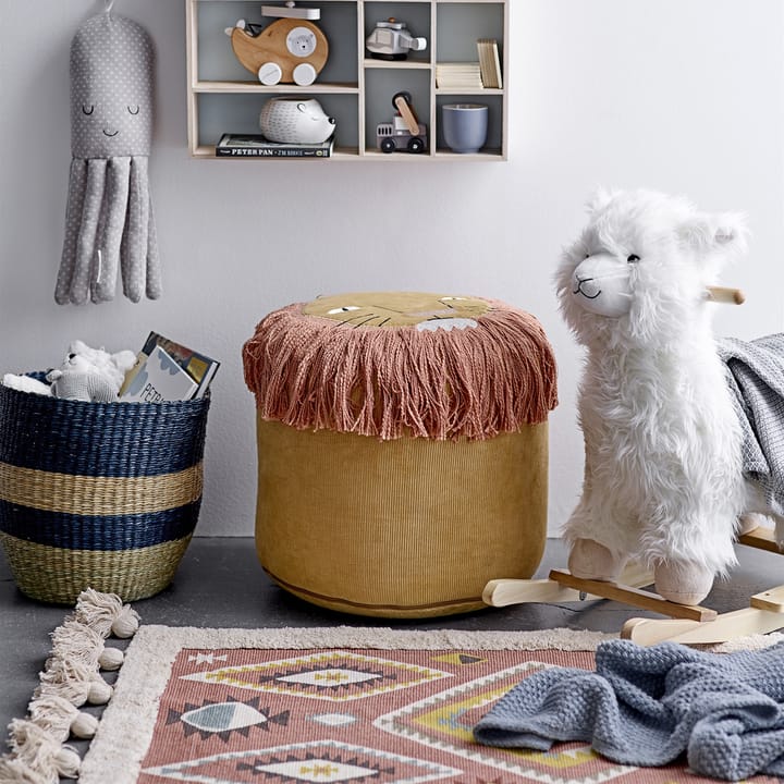 Bloomingville Teppich mit Quasten 120 x 65cm, Multi Bloomingville