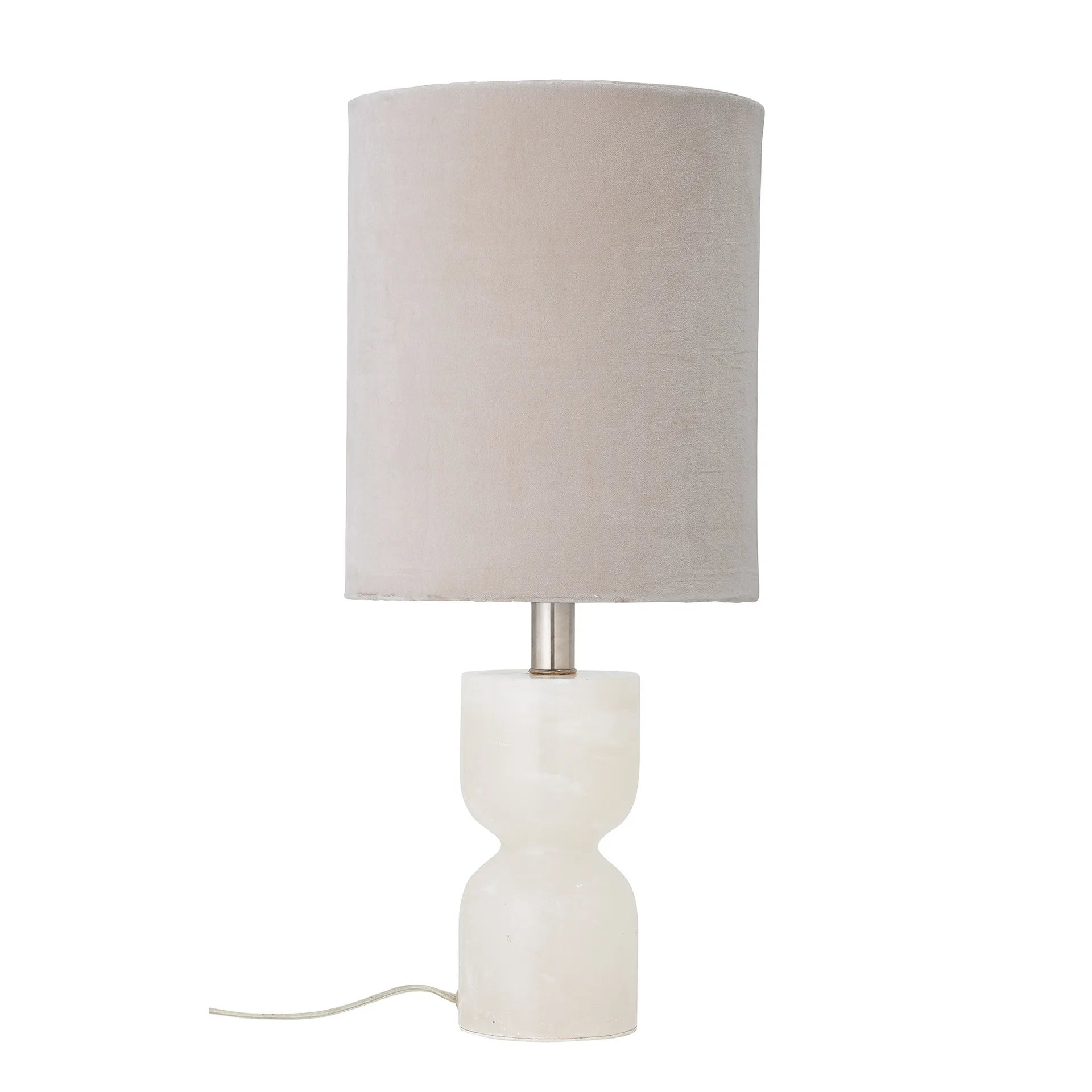 Bloomingville Tischleuchte Alabaster 59cm, Natur Bloomingville