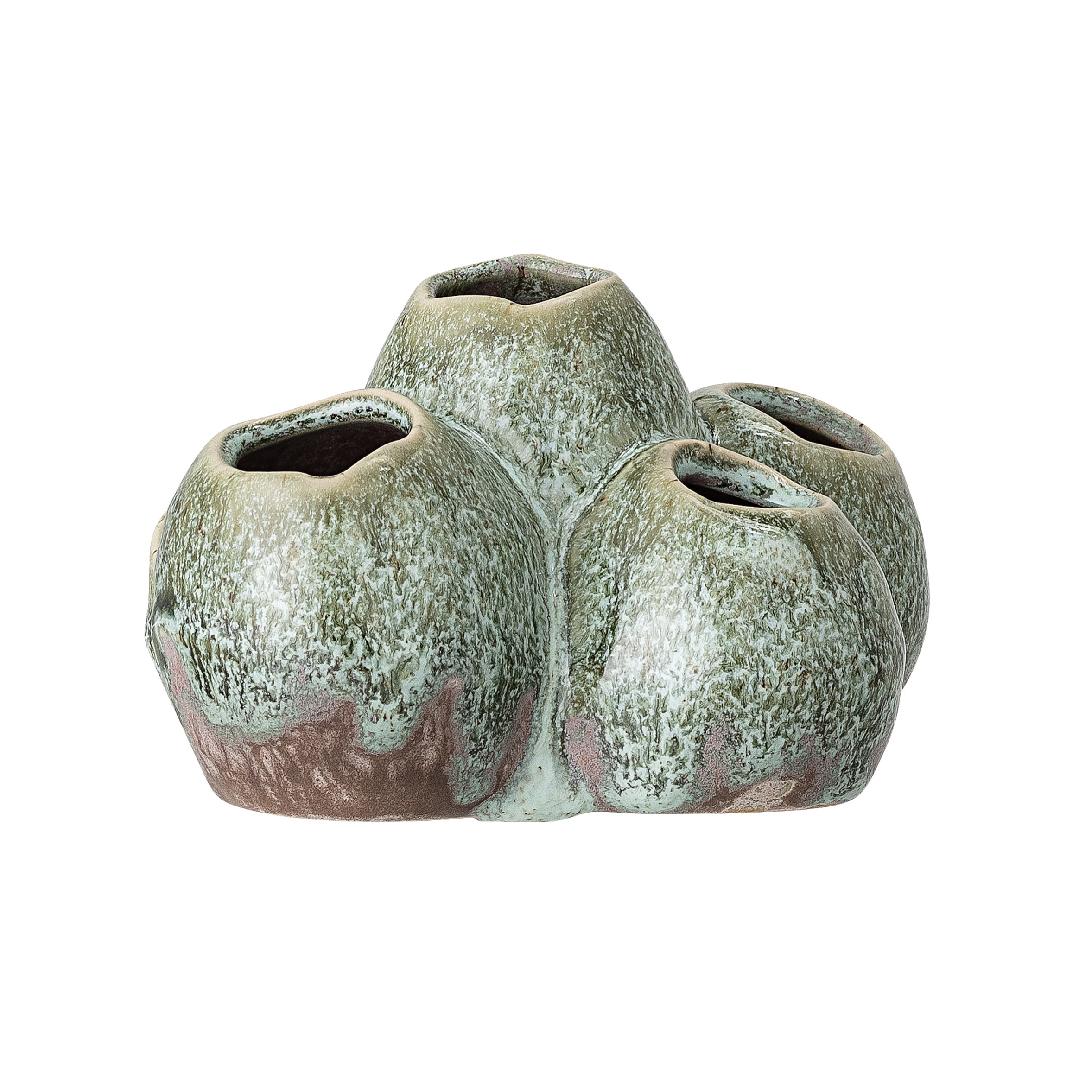 Bloomingville Vase dunkelgrün 11,5 cm 