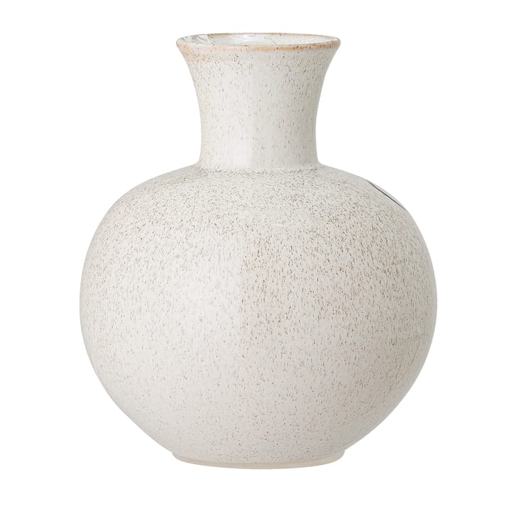 Bloomingville Vase handlackiert 22,5cm - Weiß - Bloomingville