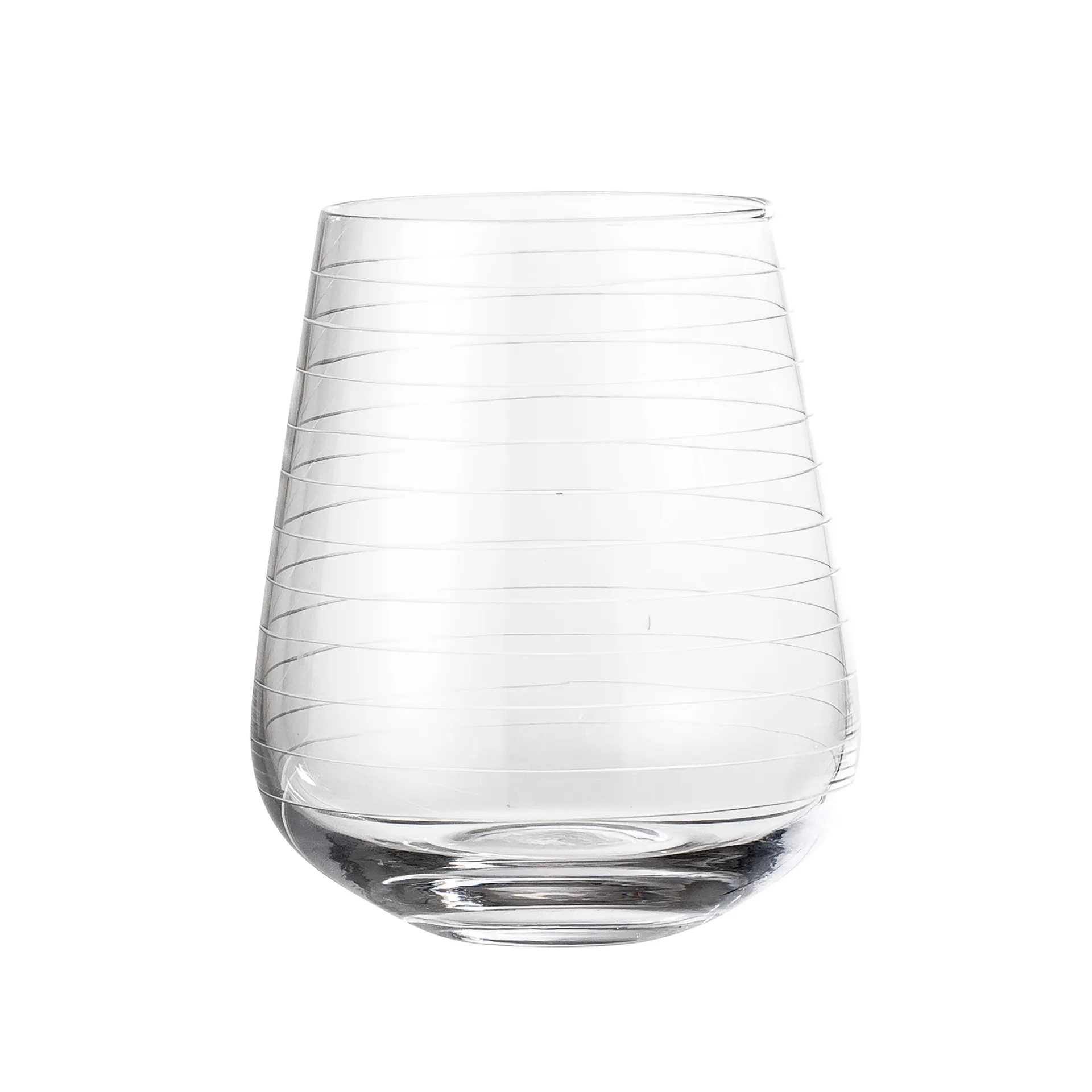 Bloomingville Wasserglas konisch, Glas klar Bloomingville