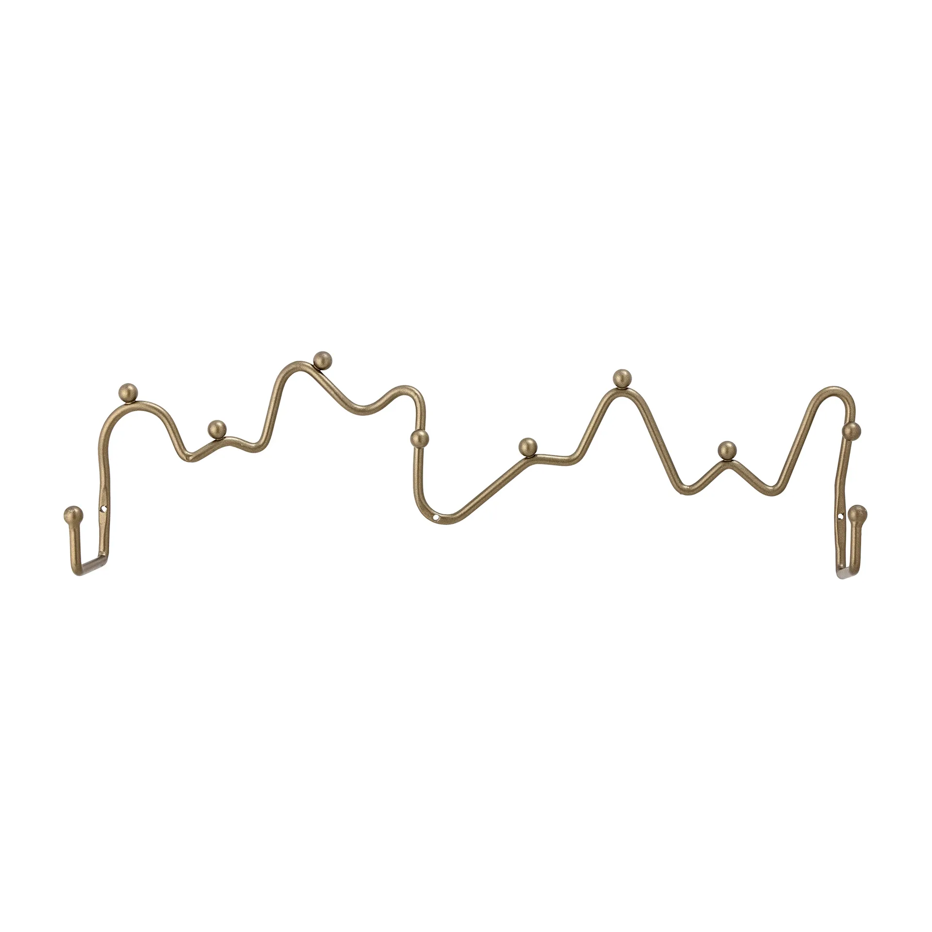 Blu Kleiderhaken, Messing Bloomingville