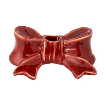 Bow Kerzenhalter - Rot, 11,5 cm - Bloomingville