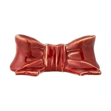 Bow Kerzenhalter - Rot, 11,5 cm - Bloomingville