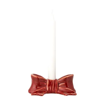 Bow Kerzenhalter - Rot, 11,5 cm - Bloomingville