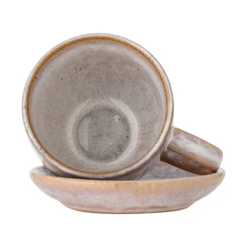 Brenta Tasse mit Untertasse 4-teilig - Rose - Bloomingville