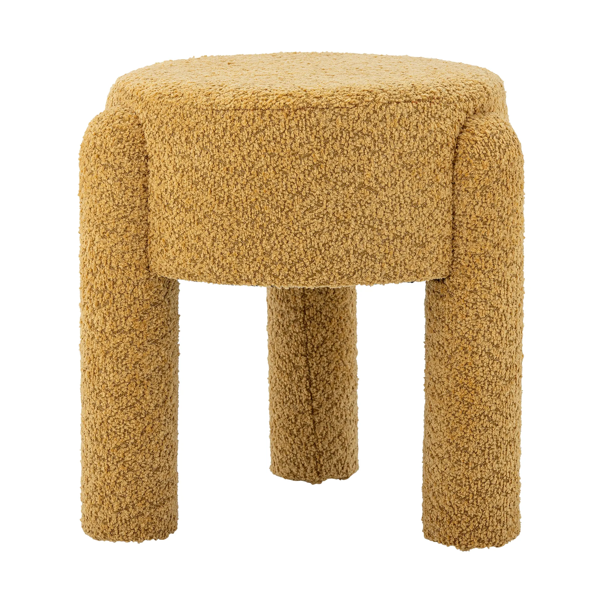Bruno runder Hocker Ø42 cm, Gelb Bloomingville