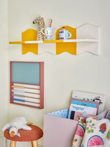 Bubbi Regal 80x22,5 cm - Gelb - Bloomingville