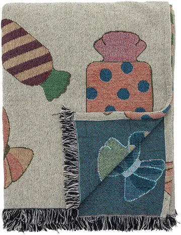 Caramella Decke 130x150 cm - Natur - Bloomingville