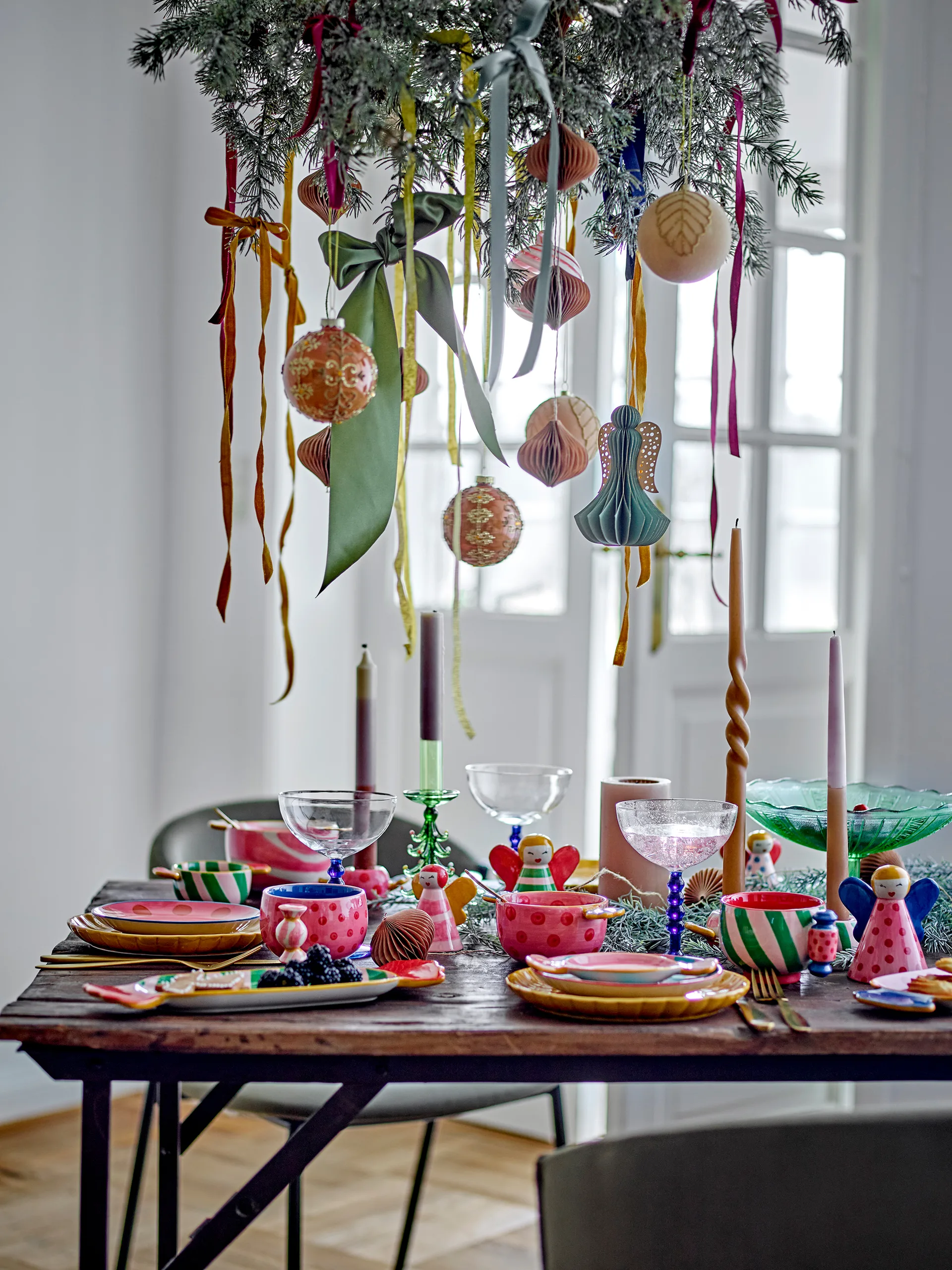 Caramella Servierplatte 10,5x28 cm, Grün Bloomingville