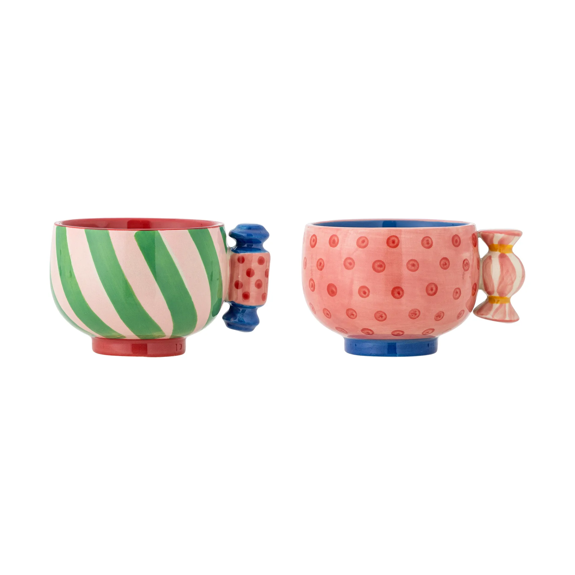 Caramella Tasse 25 cl 2-teilig, Rosa Bloomingville