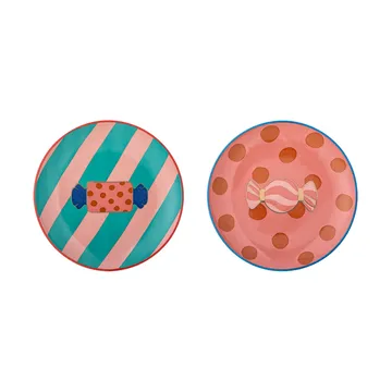 Caramella Teller Ø16 cm 2-teilig - Rosa - Bloomingville